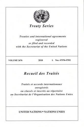 Бумажная книга «Treaty Series 2676», автор Управление по правовым вопросам ООН - фото №1