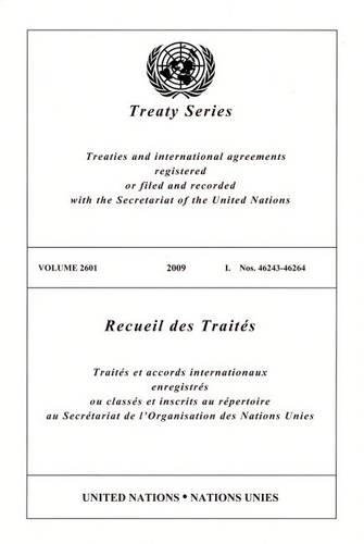 Бумажная книга «Treaty Series 2601», авторов Управление по правовым вопросам, ООН Организация Объединенных Наций - фото №1