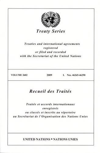 Паперова книга «Treaty Series 2602», авторів Управління з правових питань, Організація Об'єднаних Націй - фото №1