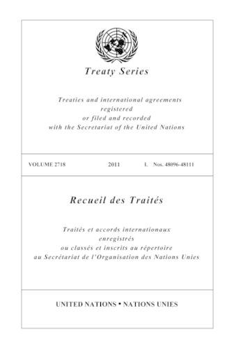 Бумажная книга «Treaty Series 2718», автор Управление ООН по правовым вопросам - фото №1