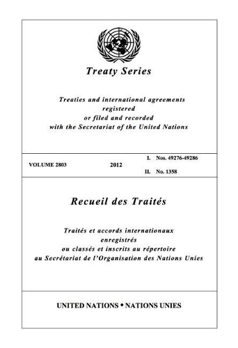 Паперова книга «Treaty Series 2803 (English/French Edition)», автор Управління ООН з правових питань - фото №1