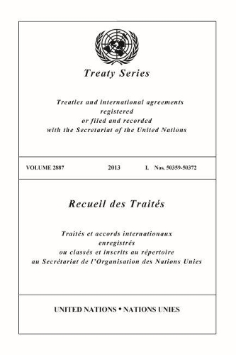 Бумажная книга «Treaty Series 2887 (English/French Edition)», автор Управление ООН по правовым вопросам - фото №1