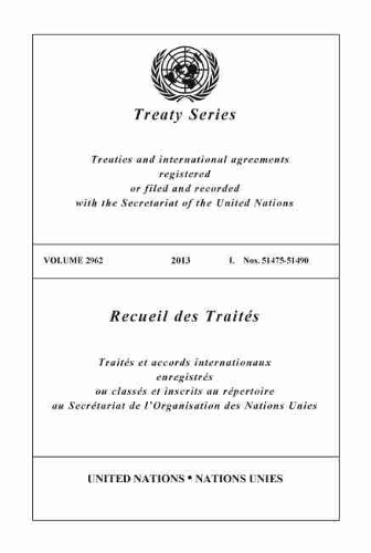 Паперова книга «Treaty Series 2962 (English/French Edition)», автор Управління ООН з правових питань - фото №1