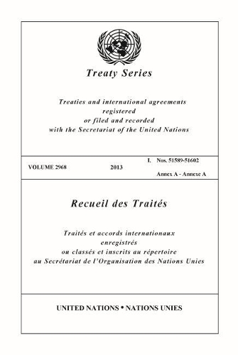 Бумажная книга «Treaty Series 2968 (English/French Edition)», автор Управление ООН по правовым вопросам - фото №1