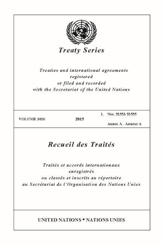 Паперова книга «Treaty Series 3026 (English/French Edition)», автор Управління ООН з правових питань - фото №1