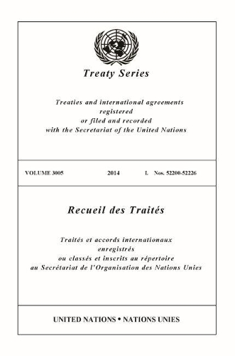 Паперова книга «Treaty Series 3005 (English/French Edition)», автор Управління ООН з правових питань - фото №1
