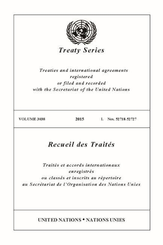 Бумажная книга «Treaty Series 3038 (English/French Edition)», автор Управление ООН по правовым вопросам - фото №1