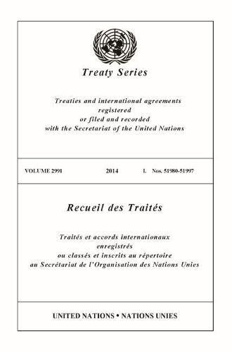 Бумажная книга «Treaty Series 2991 (English/French Edition)», автор Управление ООН по правовым вопросам - фото №1