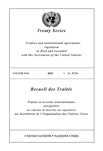 Паперова книга «Treaty Series 3046 (English/French Edition)», автор Управління ООН з правових питань - фото №1