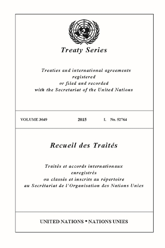 Бумажная книга «Treaty Series 3049 (English/French Edition)», автор Управление ООН по правовым вопросам - фото №1