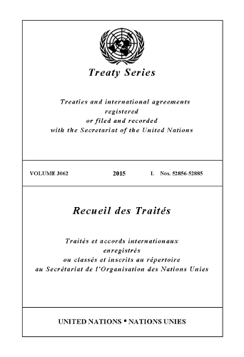 Паперова книга «Treaty Series 3062 (English/French Edition)», автор Управління ООН з правових питань - фото №1