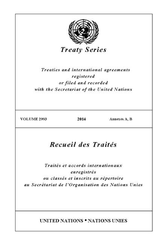 Паперова книга «Treaty Series 2993 (English/French Edition)», автор Управління ООН з правових питань - фото №1