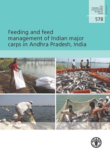 Паперова книга «Feeding and feed management of Indian major carps in Andhra Pradesh, India», авторів Р. Хасан, Томас А. Шиптон - фото №1