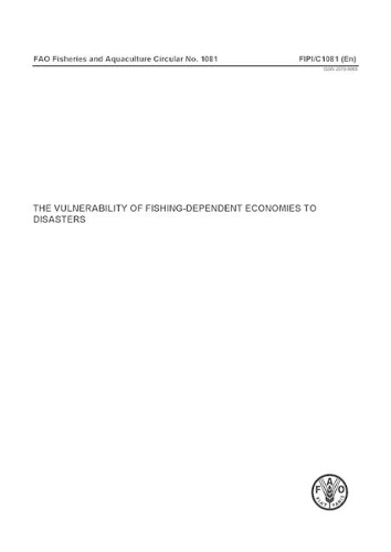 Паперова книга «The vulnerability of fishing-dependent economies to disasters», автор Марі-Каролін Баджек - фото №1