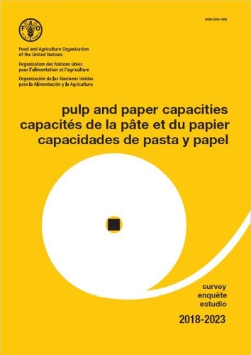 Паперова книга «Pulp and paper capacities: survey 2018-2023», автор Продовольча та сільськогосподарська організація ООН - фото №1