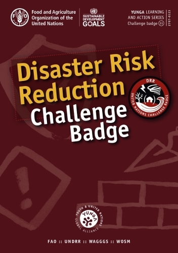 [object Object] «Disaster risk reduction challenge badge», автор Продовольственная и сельскохозяйственная организация ООН - фото №1