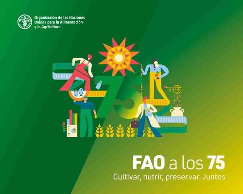Бумажная книга «FAO a los 75 años: Cultivar, nutrir, preservar. Juntos», автор Продовольственная и сельскохозяйственная организация ООН - фото №1
