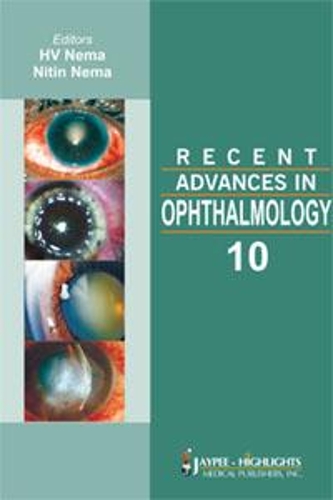 Паперова книга «Recent Advances in Ophthalmology - 10», авторів Х. В. Нема, Нітін Нема - фото №1