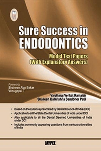 Паперова книга «Sure Success in Endodontics», авторів Сандбхор Балкрішна Шайлеш Патіл, Вардхарадж Венкат Рамайя - фото №1