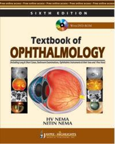 Бумажная книга «Textbook of Ophthalmology», авторов Х. В. Нема, Нитин Нема - фото №1