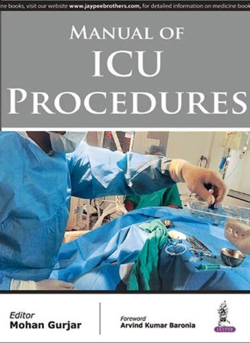 Паперова книга «Manual of ICU Procedures», автор Мохан Гурджар - фото №1