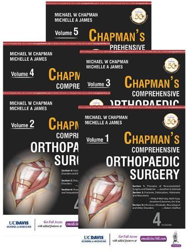 Бумажная книга «Chapman's Comprehensive Orthopaedic Surgery: Five Volume Set», авторов Майкл В. Чепмен, Мишель А Джеймс - фото №1