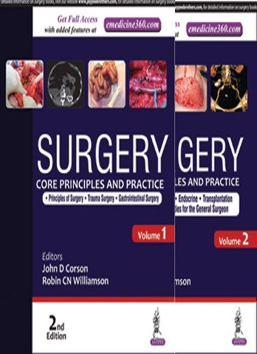 Паперова книга «Surgery: Core Principles and Practice: Two Volume Set», авторів Джон Д. Корсон, Робін Вільямсон - фото №1