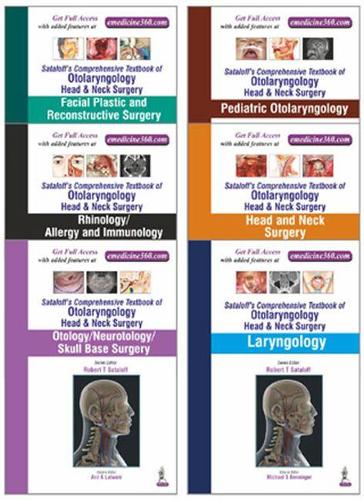 Бумажная книга «Sataloff's Comprehensive Textbook of Otolaryngology: Head & Neck Surgery: Six Volume Set», автор Роберт Т. Саталофф - фото №1
