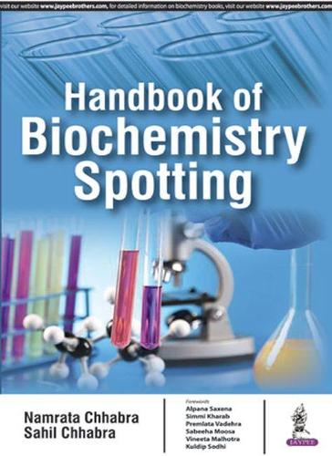 Бумажная книга «Handbook of Biochemistry Spotting», авторов Намрата Чхабра, Сахил Чхабра - фото №1