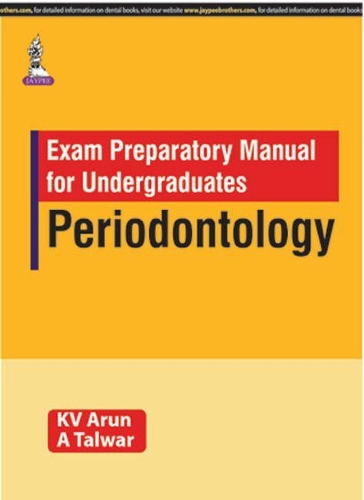 Бумажная книга «Exam Preparatory Manual for Undergraduates Periodontology», авторов А Талвар, В.К. Арун - фото №1