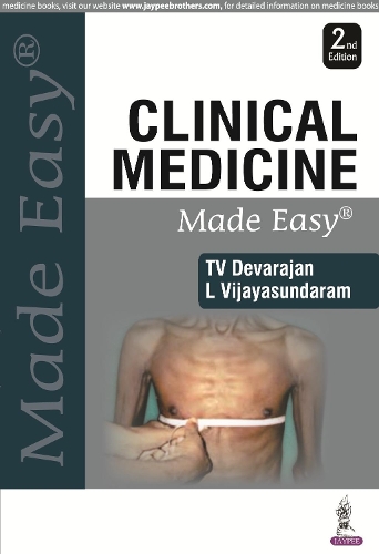 Бумажная книга «Clinical Medicine Made Easy», авторов Л Виджаясундарам, ТВ Девараджан - фото №1