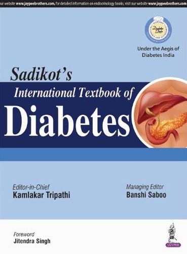 Бумажная книга «Sadikot's International Textbook of Diabetes», авторов Банши Сабу, Камлакар Трипатхи - фото №1