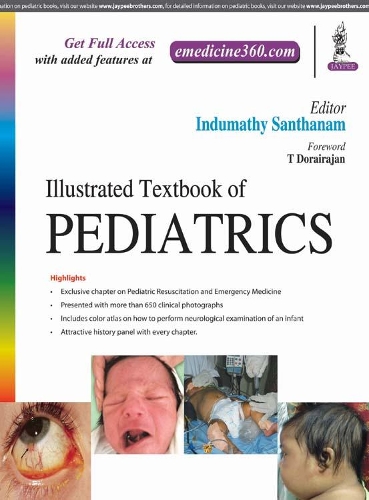 Бумажная книга «Illustrated Textbook of Pediatrics», автор Индумати Сантханам - фото №1