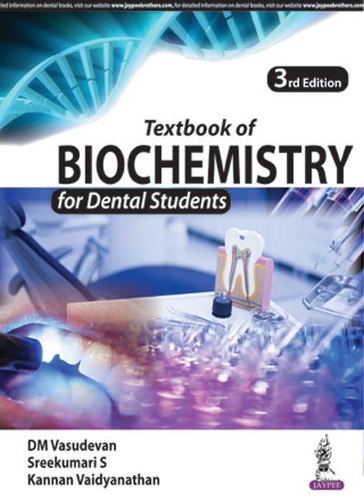 Бумажная книга «Textbook of Biochemistry for Dental Students», авторов Д. М. Васудеван, Каннан Вайдьянатан, Срикумари С - фото №1