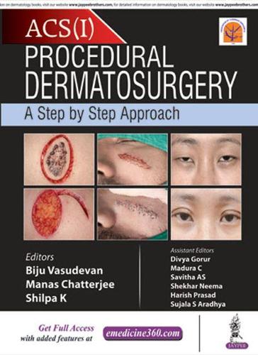 Бумажная книга «Procedural Dermatosurgery: A Step by Step Approach», авторов Биджу Васудеван, Манас Чаттерджи, Шилпа К - фото №1