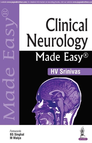 Паперова книга «Clinical Neurology Made Easy», автор Х.В. Шрінівас - фото №1