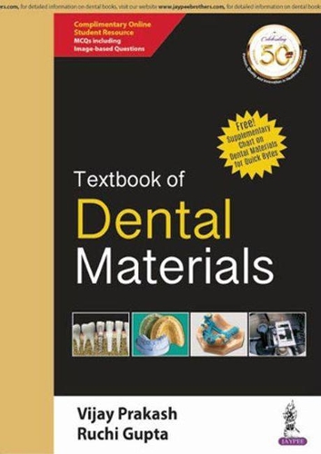 Бумажная книга «Textbook of Dental Materials», авторов Ручи Гупта, Виджай Пракаш - фото №1