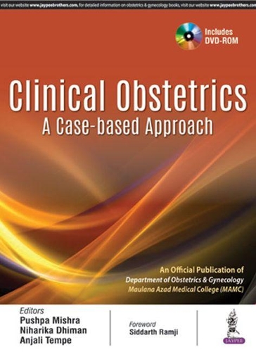Паперова книга «Clinical Obstetrics: A Case-based Approach», авторів Анджалі Темпе, Ніхаріка Діман, Пушпа Мішра - фото №1