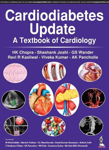 Бумажная книга «Cardiodiabetes Update: A Textbook of Cardiology», автор Х.К. Чопра - фото №1
