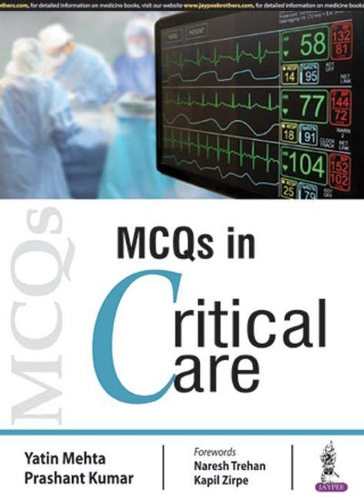 Паперова книга «MCQs in Critical Care», авторів Прашант Кумар, Ятін Мехта - фото №1