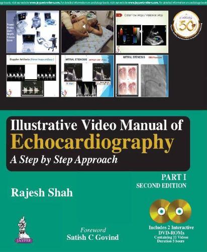 Паперова книга «Illustrative Video Manual of Echocardiography: A Step by Step Approach - Part 1», автор Раджеш Шах - фото №1