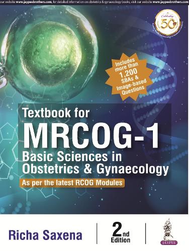 Паперова книга «Textbook for MRCOG-1: Basic Sciences in Obstetrics & Gynaecology», автор Річа Саксена - фото №1