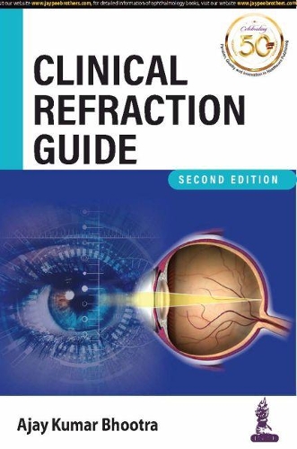 Паперова книга «Clinical Refraction Guide», автор Аджай Кумар Бхутра - фото №1