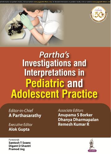 Паперова книга «Partha's Investigations and Interpretations in Pediatric and Adolescent Practice», автор А Партхасараті - фото №1