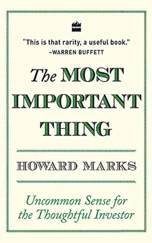 Бумажная книга «The most important thing», автор Говард Маркс - фото №1