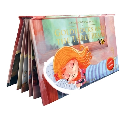 Paper book «My First Pop-Up Fairy Tales: Goldilocks and the Three Bears Pop Up Books for Children», author Wonder House Books - фото №1