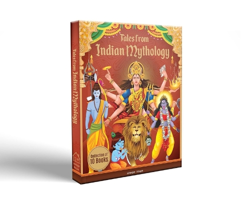 Бумажная книга «Tales from Indian Mythology (Collection of 10 Books) Story Books for Kids», автор Уондер Хаус Букс - фото №1