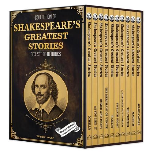 Paper book «Collection of Shakespeare's Greatest Stories (Box Set of 10 Books) for Children», author Wonder House Books - фото №1