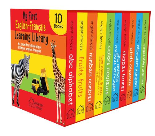 Паперова книга «My First English-Fran Ais Learning Library (Ma Premi Re Biblioth Que Bilingue Anglais-Fran Ais)», автор Вондер Гаус Букс - фото №1
