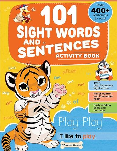 Бумажная книга «101 Sight Words and Sentence», автор Уондер Хаус Букс - фото №1
